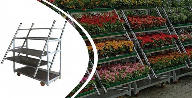 Καρότσι λουλουδιών