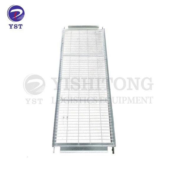 Metal Mesh Pallet Flowers Trolley